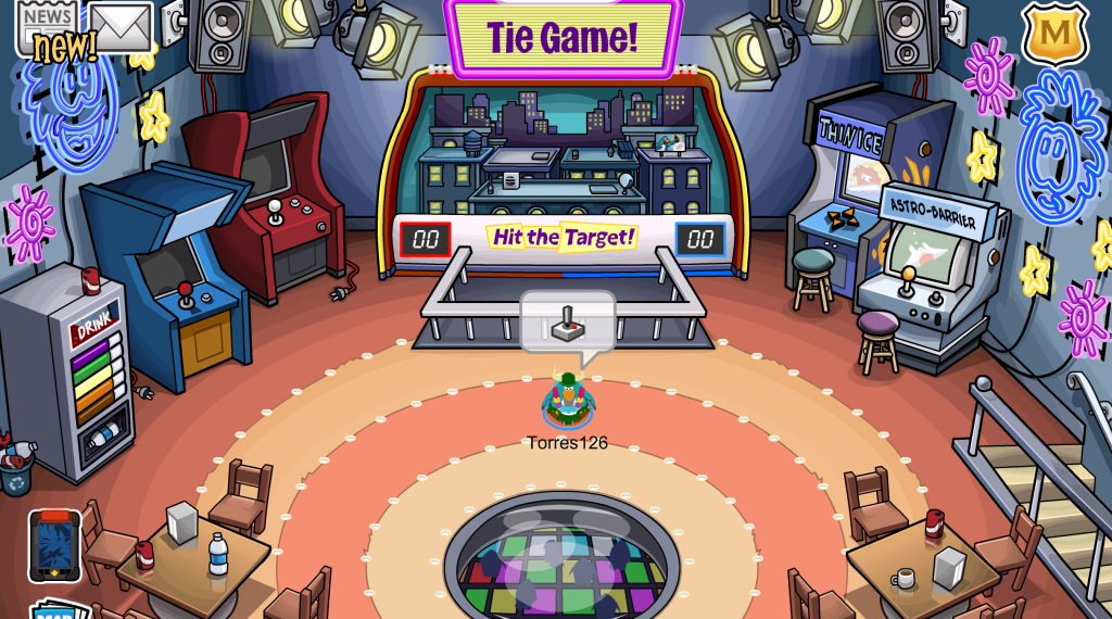 CP Rewritten: Dance Lounge Modernisation Completed – Club Penguin Mountains